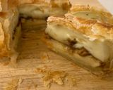 A picture of step 5 of Baked Brie in Puff Pastry.