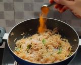 A picture of step 5 of Raw papaya chutney.