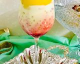 सागो मैंगो रोज़ खीर (sago mango rose kheer recipe in Hindi) रेसिपी चरण 12 फोटो