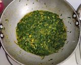 A picture of step 4 of Winter special: Methi malai sabzi.