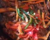 A picture of step 3 of Beef sauce &Rice.