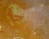 A picture of step 5 of Miyan taushe (groundnut soup).