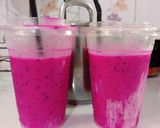 Foto langkah ke 4 dari resep Jus Buah Naga.