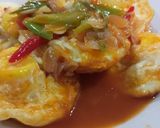 Foto langkah ke 3 dari resep Asam Manis Ceplok Telor.