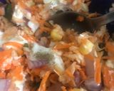 A picture of step 2 of Coleslaw Sandwich.