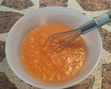 Foto del paso 4 de la receta: Muffins húmedos de mangos y mandarina veganos 🍊🥭🥕