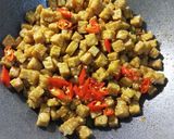 Foto langkah ke 4 dari resep Kering Tempe Udang Rebon.