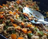 Foto del paso 1 de la receta: Tacos de carne molida con pimientos