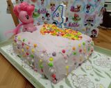 Foto langkah ke 8 dari resep Rainbow Cake dgn Cream Cheese Frosting (resep Kerry Cooks).