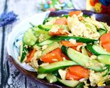 蛋炒小黃瓜的食譜步驟5照片