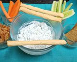 A picture of step 3 of Hung Curd Vegetable Dip.
