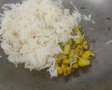 A picture of step 4 of Potato Bhujiya Rice/ Aloo Bhujiya Pulao/ Instant RiceAloo Recipe For Evening Time (For Small Cravi).