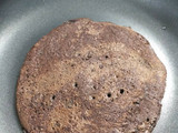 Tortitas con harina de algarroba 