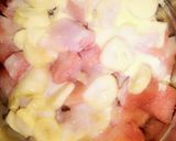 A picture of step 1 of Mixed fruits smoothie.
