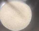 A picture of step 1 of Suji dhokla.