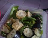 Foto langkah ke 1 dari resep Sayur asem sederhana bumbu uleg.