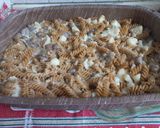 Foto del passaggio 7 della ricetta Pasta con cavolfiore e salsiccia al forno