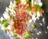 A picture of step 9 of Chapathi spring rolls.