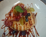 Foto del paso 5 de la receta: Pancake con bacon y frutos