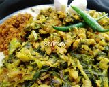 पौष्टिक झुणका (zhunka recipe in marathi) रेसिपी स्टेप 4 फोटो