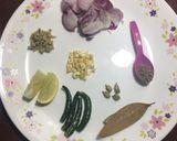 A picture of step 1 of Palak / Spinach Rice.
