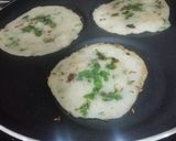 A picture of step 6 of Sabudana Uttapam.