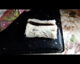A picture of step 4 of Chocolate pinwheel sandwich 🥪 😋.