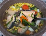 Foto langkah ke 5 dari resep Sup Tulang Ikan Salmon.