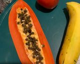 Foto langkah ke 1 dari resep Jus Pisang Pepaya.