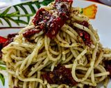 Foto del paso 1 de la receta: PASTA,🍝Pesto🌿y Tomates Secos...!