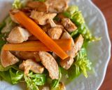 Une image de l'étape 3 de Salade de poulet poêlé.