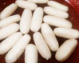 A picture of step 4 of Cham Cham Bengali Sweets.