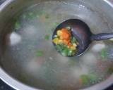 Cara Membuat Sup bakso ayam sayur 2