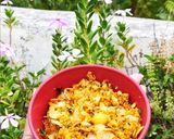 A picture of step 6 of Phodni chi Poli | Leftover Roti Poha.