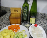 Foto del paso 1 de la receta: Purrusalda o porrusalda con bacalao