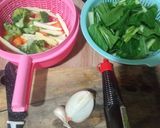Foto langkah ke 1 dari resep Capcay udang (W#47).