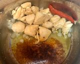 Foto del paso 3 de la receta: Caldillo de fideos gordos con pollo y patata