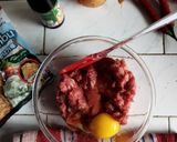 Foto langkah ke 1 dari resep Bola Daging Saus Tiram.