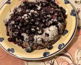 A picture of step 4 of Blueberry Cobbler.