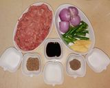 A picture of step 1 of Cheese Kabab.