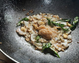 A picture of step 5 of Dal palak (spinach dal).