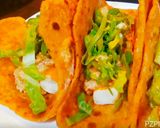 Foto del paso 8 de la receta: Obleas de pan de tomate con puré de sardinas y surimi