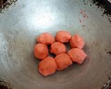 A picture of step 3 of Gulab Jamun.