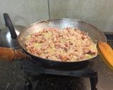Foto del paso 3 de la receta: Tallarines a la Carbonara sin huevo