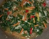 Foto langkah ke 4 dari resep Tumis Kacang Kecambah Wortel Daging Cincang Jeruk Limo.