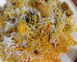 A picture of step 11 of Bombay biryani.