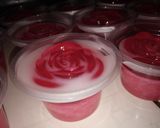 Foto langkah ke 4 dari resep Puding Mawar Salju.