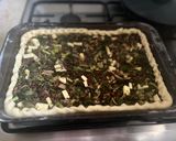 Foto del paso 6 de la receta: Tarta de Acelga, puerro, tallos de remolacha y queso