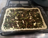 Foto del paso 6 de la receta: Tarta de Acelga, puerro, tallos de remolacha y queso