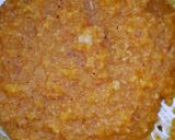 A picture of step 2 of Mango coconut vadi / burfi.